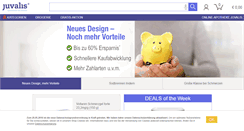 Desktop Screenshot of juvalis.de